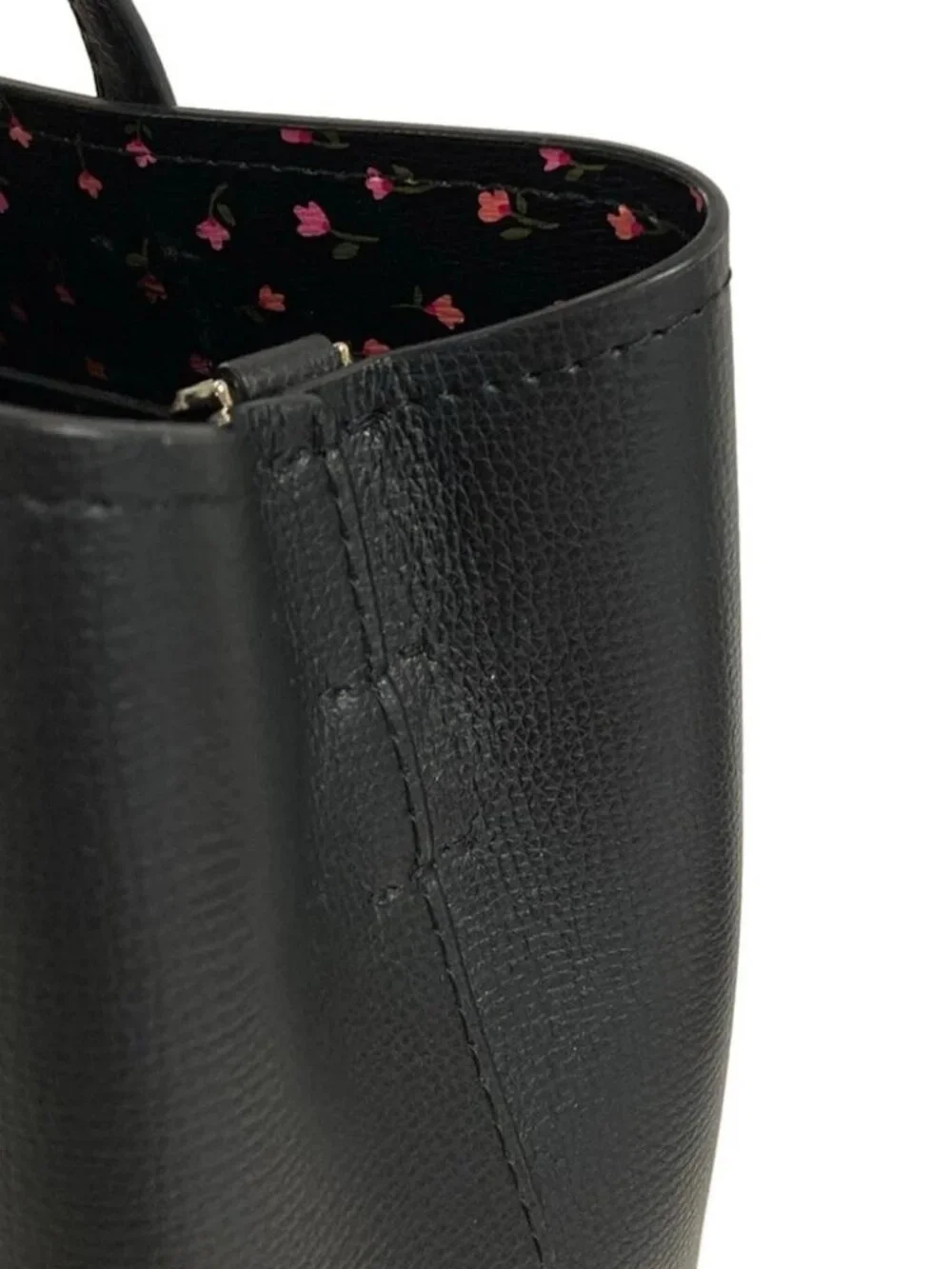 Kate spade PXRUA687 Black Leather Tote Bag
